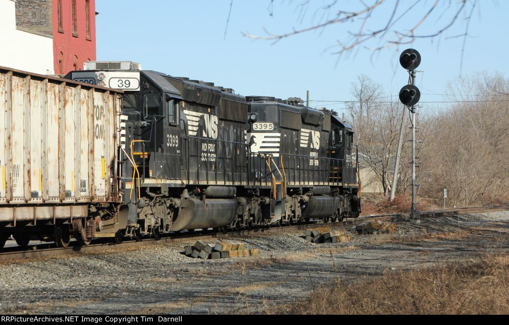 NS 3399, 3395 on H16